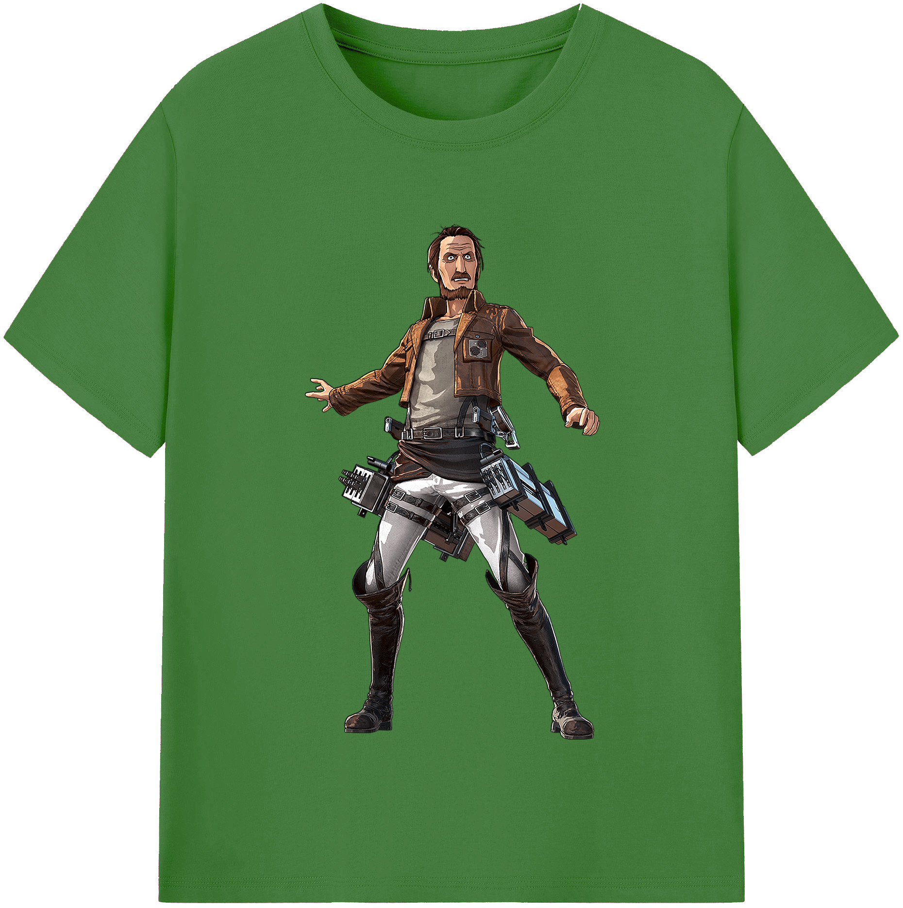 （画像用） 進撃の巨人 Attack on Titan レディースカジュアルプリントTシャツ（綿100％）
